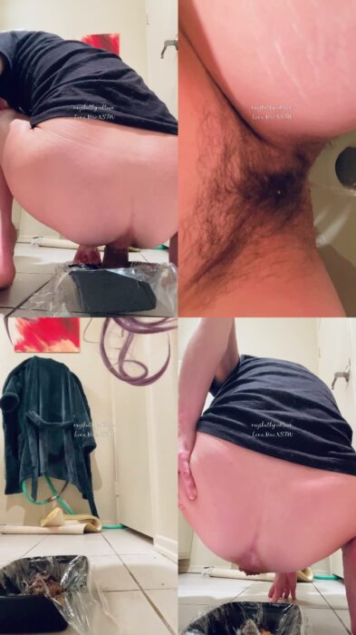 MySluttyEvilTwin – First Scat Order – Huge Hard Load for Lucky Fan