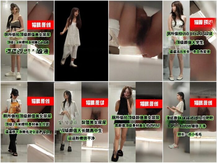 Girls on the Toilet 【トイレ自撮り総集編】トイレ自撮りの達人【猫眼】秘蔵の完全版・総勢100名以上の美女の「マンコ」ドアップ…