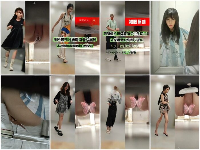 Girls on the Toilet 【トイレ自撮り総集編】トイレ自撮りの達人【猫眼】秘蔵の完全版・総勢100名以上の美女の「マンコ」ドアップ…
