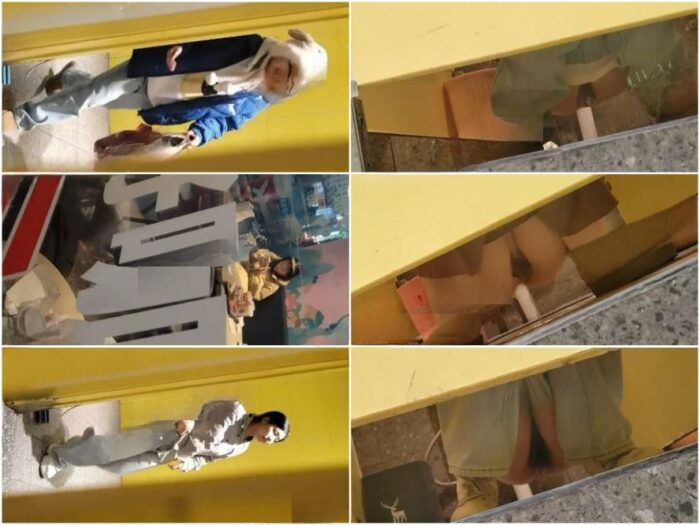 digicamcontrol トイレ盗撮の新作❤️猛者がカフェの女子トイレに突入し、そこそこ可愛い女性たちが用を足している様子を盗撮！